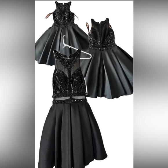 Black Event Dress - Picture 1 of 3